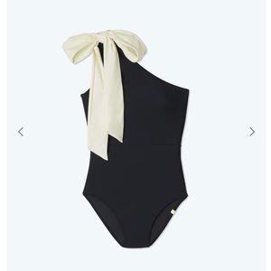 The Bow Shoulder Ruched Sidestroke.  Brand new.